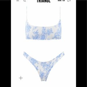 TRIANGL INESA - INDIGO Swimsuit NWT